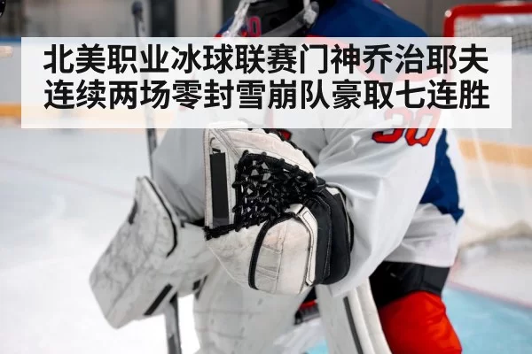 北美职业冰球联赛门神乔治耶夫连续两场零封雪崩队豪取七连胜